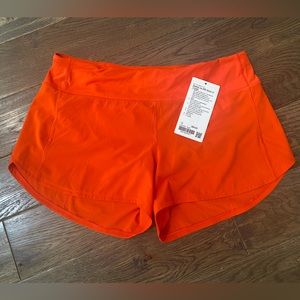 Lululemon Speed Up Mid Rise Short 4” Lined